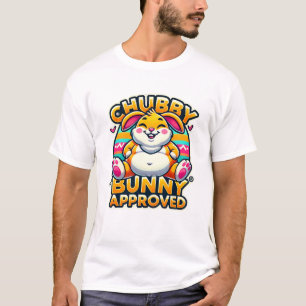 Happy Oaster Day - Chubby Bunny genehmigt T-Shirt