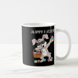 Happy Oaster Day Dabbing Rabbit Eggs Kleinkind Boy Kaffeetasse
