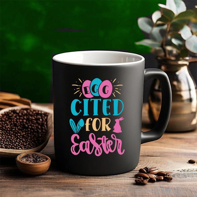 Happy Oaster Day - Ei Lover Zweifarbige Tasse (Von Creator hochgeladen)