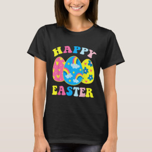 Happy Oaster Day Funny Egg Jagen Ostern Bunny T-Shirt