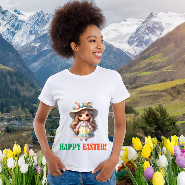 Happy Oaster Day - Girl T-Shirt (Von Creator hochgeladen)