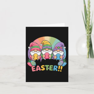 Happy Oaster Day Gnomies Bunny Happy Oaster Gnome Karte