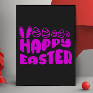 Happy Oaster Day - Niedlich Bunny Poster