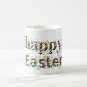 Happy Oaster Decorative Wildblume Kaffeetasse