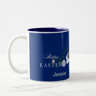Happy Oaster Design Zwei-Tone-Kaffee-Tasse Zweifarbige Tasse