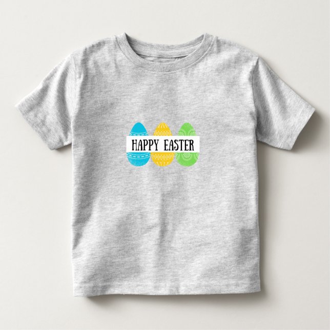 Happy Oaster Eggs 2 Kleinkind T-shirt (Vorderseite)
