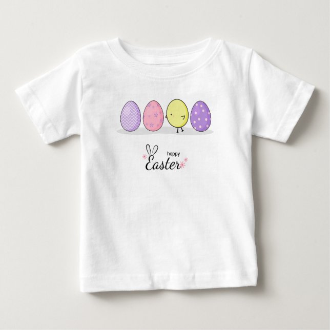 Happy Oaster Eggs Baby T-shirt (Vorderseite)