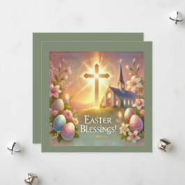 "Happy Oaster: Ein Tag der Liebe und des Lachens" Feiertagskarte