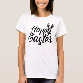 Happy Oaster, Elegant & Simple Bunny Ears T-Shirt