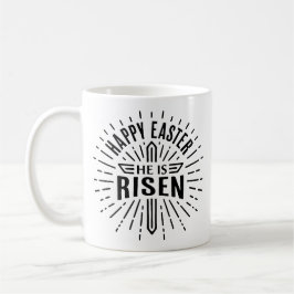Happy Oaster Er ist aufgestanden Kaffeetasse