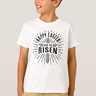 Happy Oaster Er ist aufgestanden T-Shirt