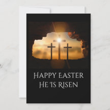 Happy Oaster Er ist drei Kreuze Risen