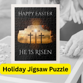 Happy Oaster er ist Risen Urlaub Puzzle