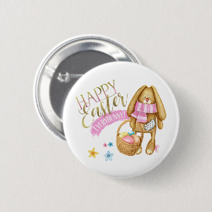 Happy Oaster Everybunny ID640 Button