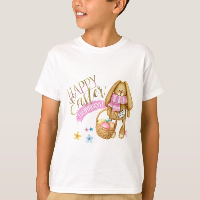Happy Oaster Everybunny ID640 T-Shirt (Vorderseite)