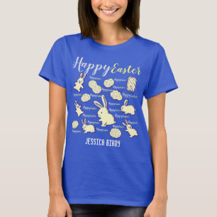 Happy Oaster Familie, Osterhase, personifizieren T-Shirt
