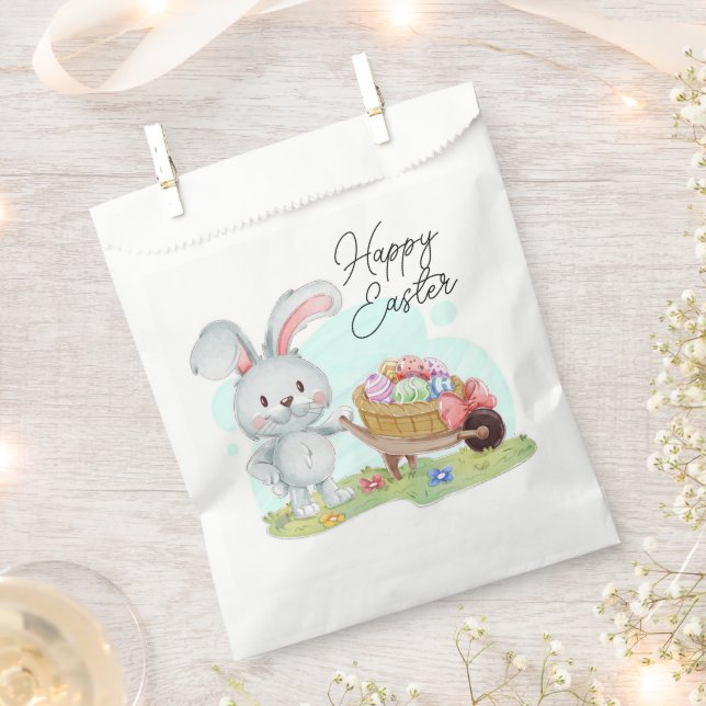 Happy Oaster Favor Bag Geschenktütchen (Ausgeschnitten)
