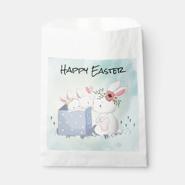 Happy Oaster Favor Bag Geschenktütchen (Vorderseite)