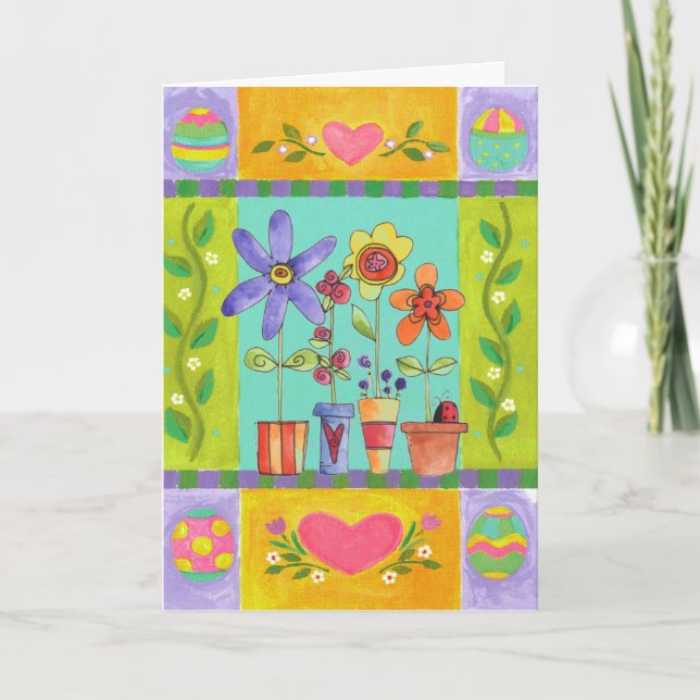 Happy Oaster Feiertagskarte (Vorderseite)