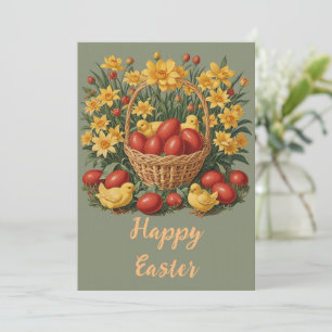 Happy Oaster Feiertagskarte