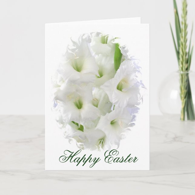 Happy Oaster_ Feiertagskarte (Vorderseite)
