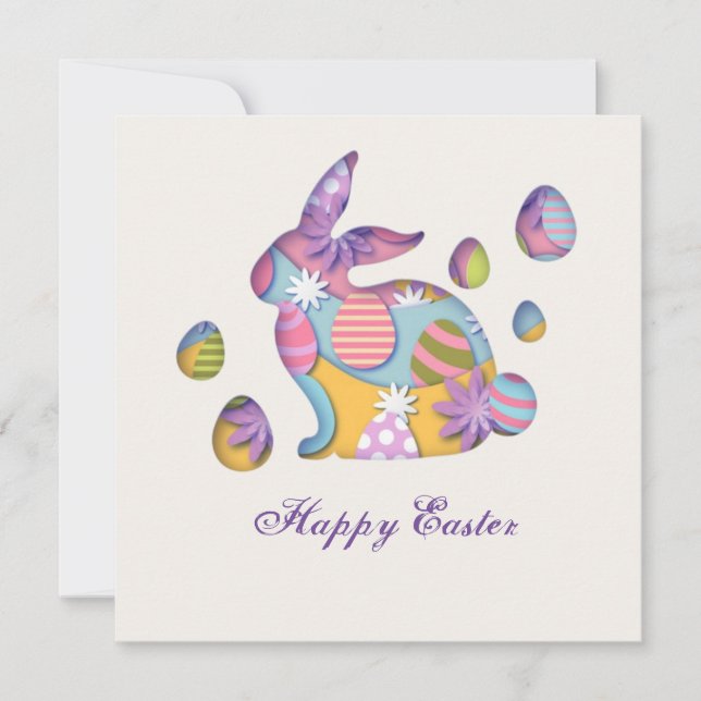 Happy Oaster Feiertagskarte (Vorderseite)