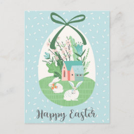 Happy Oaster Feiertagspostkarte