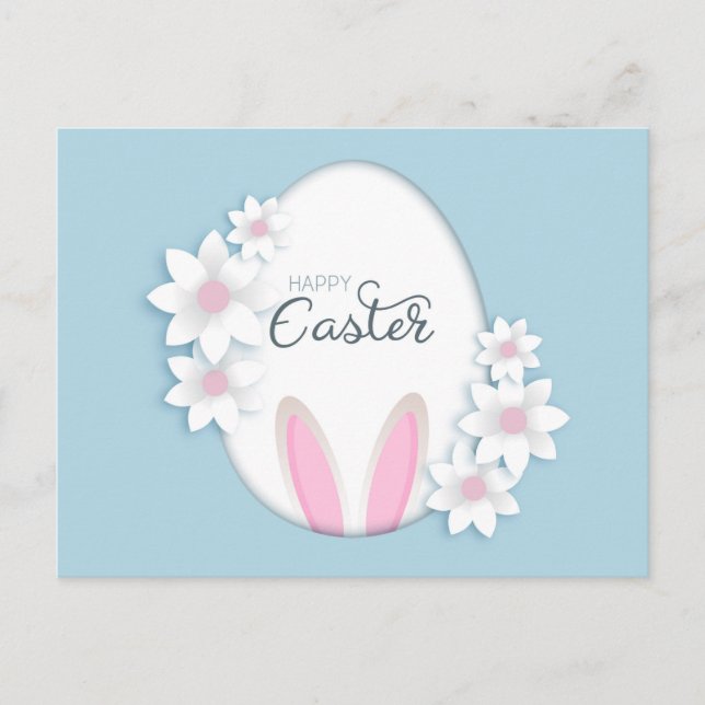 Happy Oaster Feiertagspostkarte (Vorderseite)