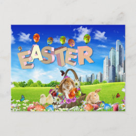 Happy Oaster Feiertagspostkarte