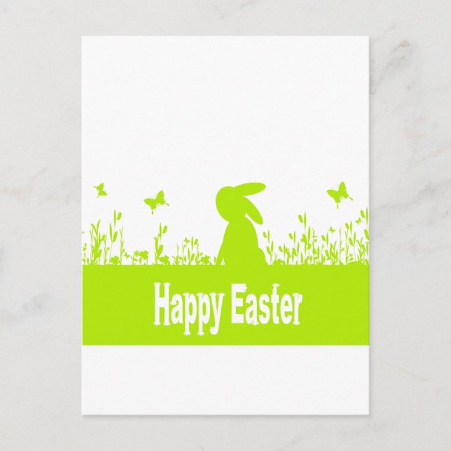 Happy Oaster Feiertagspostkarte (Vorderseite)