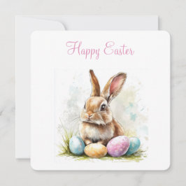 Happy Oaster Flat Holiday Card Feiertagskarte