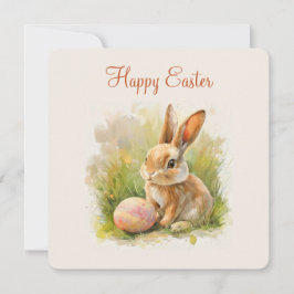 Happy Oaster Flat Holiday Card Feiertagskarte