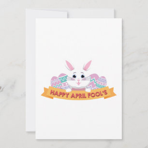 Happy Oaster Fools Day 1. April 2018 Feiertagskarte