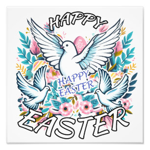 Happy Oaster Fotodruck