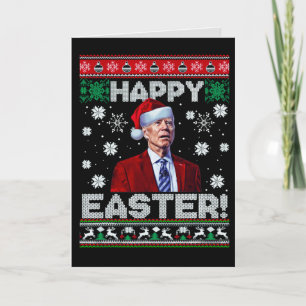 Happy Oaster Funny Joe Biden Weihnachten