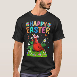 Happy Oaster Funny Northern Kardinal Bird Oaster S T-Shirt