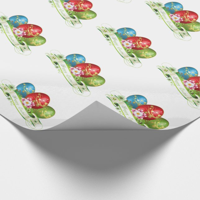 Happy Oaster Geschenkpapier (Ecke)