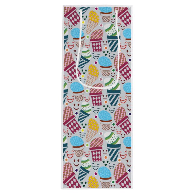 Happy Oaster Geschenktüte Für Weinflaschen (Vorderseite)