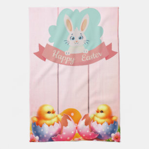 Happy Oaster Geschirrtuch
