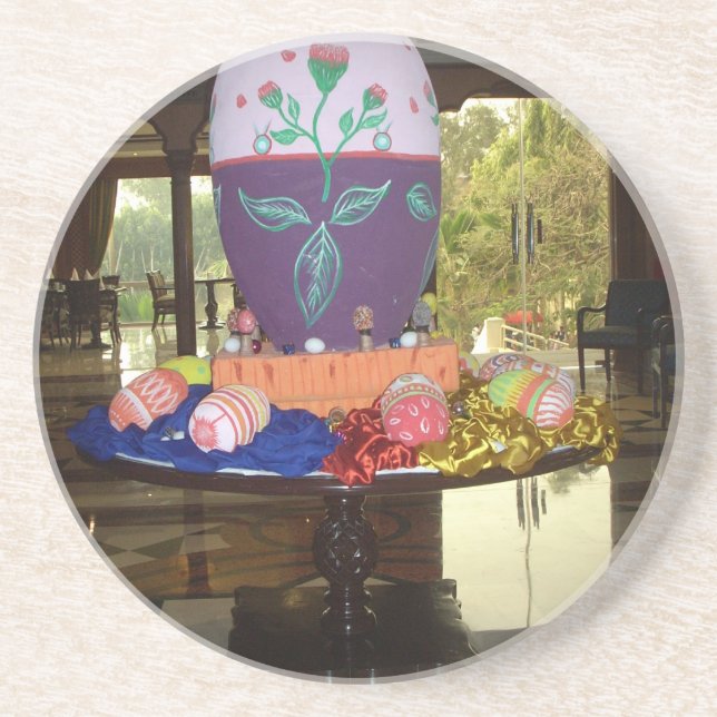 Happy Oaster Getränkeuntersetzer (Vorne)