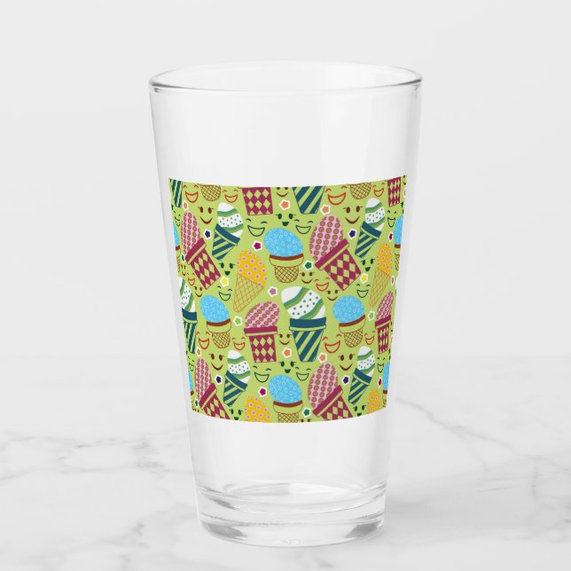 Happy Oaster Glas (Vorderseite)