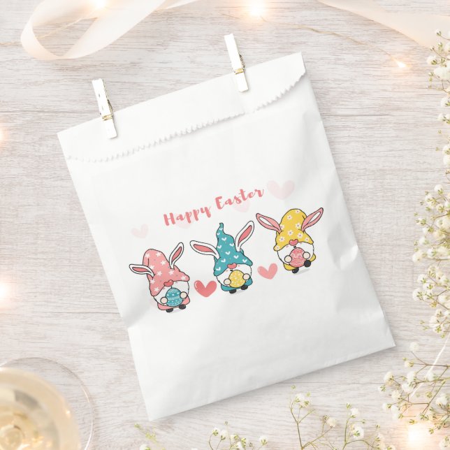 Happy Oaster Gnomes Fvor Bag Geschenktütchen (Ausgeschnitten)