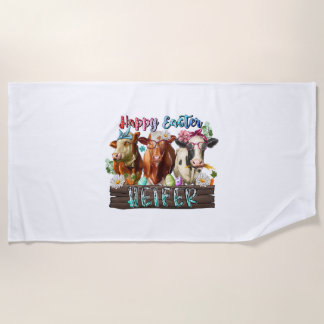 Happy Oaster Heifer Strandtuch