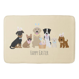Happy Oaster Hunde Badematte