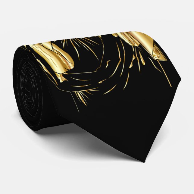 Happy Oaster Jesus Neck Tie Krawatte (Gerollt)