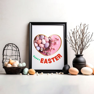 Happy Oaster - Jesus Poster