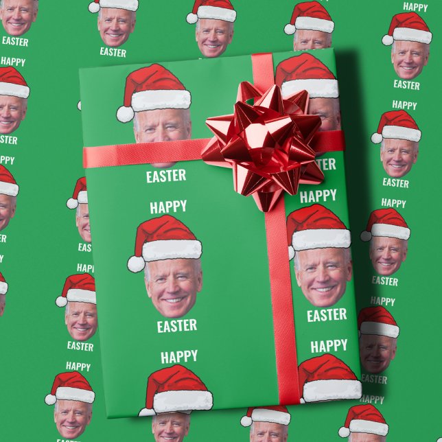 Happy Oaster Joe Biden 4. Juli Geschenkpapier (Von Creator hochgeladen)