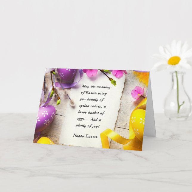 Happy Oaster Karte (Kleine Pflanze)