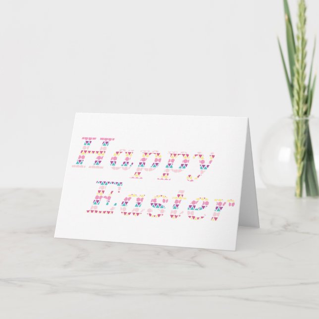 Happy Oaster Karte (Vorderseite)