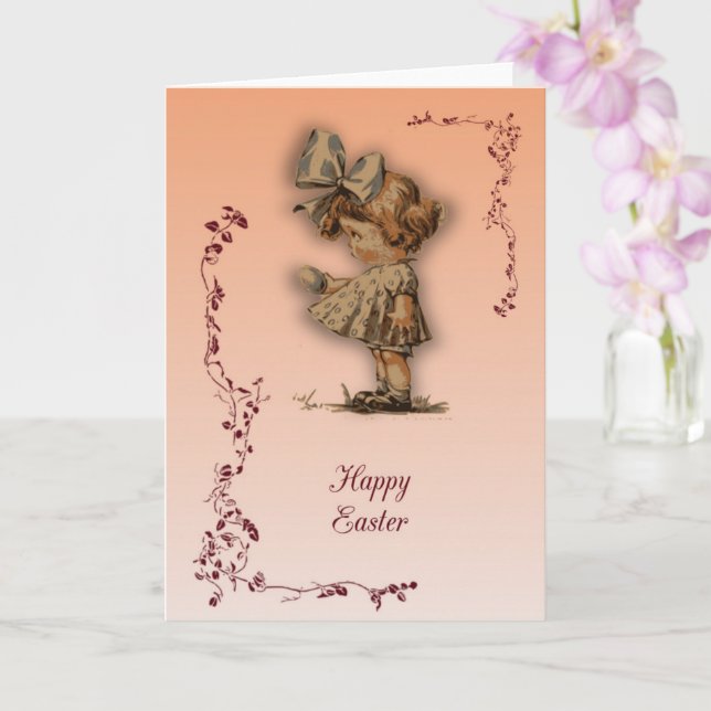 Happy Oaster Karte (Orchidee)